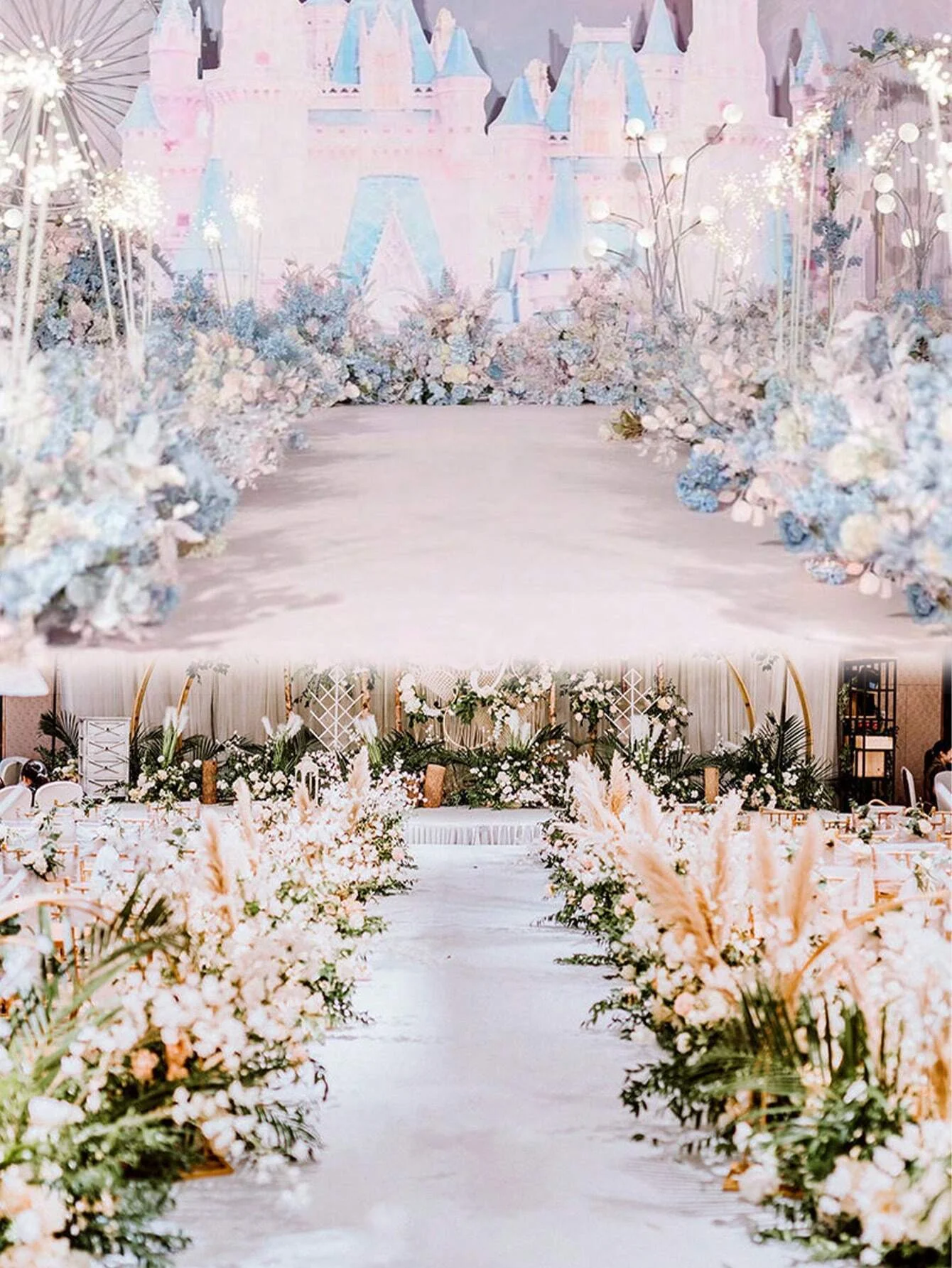 1 Set Wedding Party Decorations White Carpet 5m Disposable White Mat for Commercial Grand Opening Wedding Birthday Party
