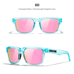 KDEAM Square Polarized Sunglasses for Outdoor Sports and Activities (With Package)
