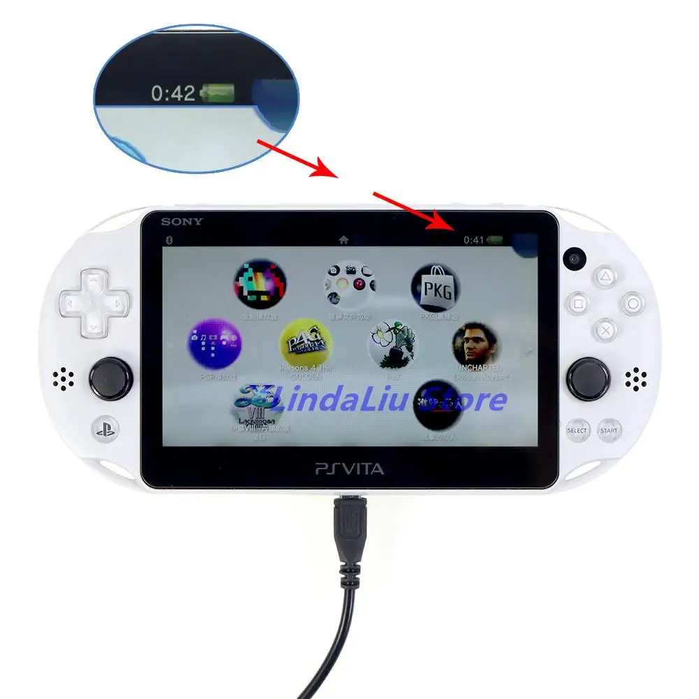 Adaptador ac Carregador Fonte de Alimentação ue Eua Plug com Cabo de Carregamento Usb para Sony Psvita ps Vita Psv 1000 Psv 2000 - Image 2