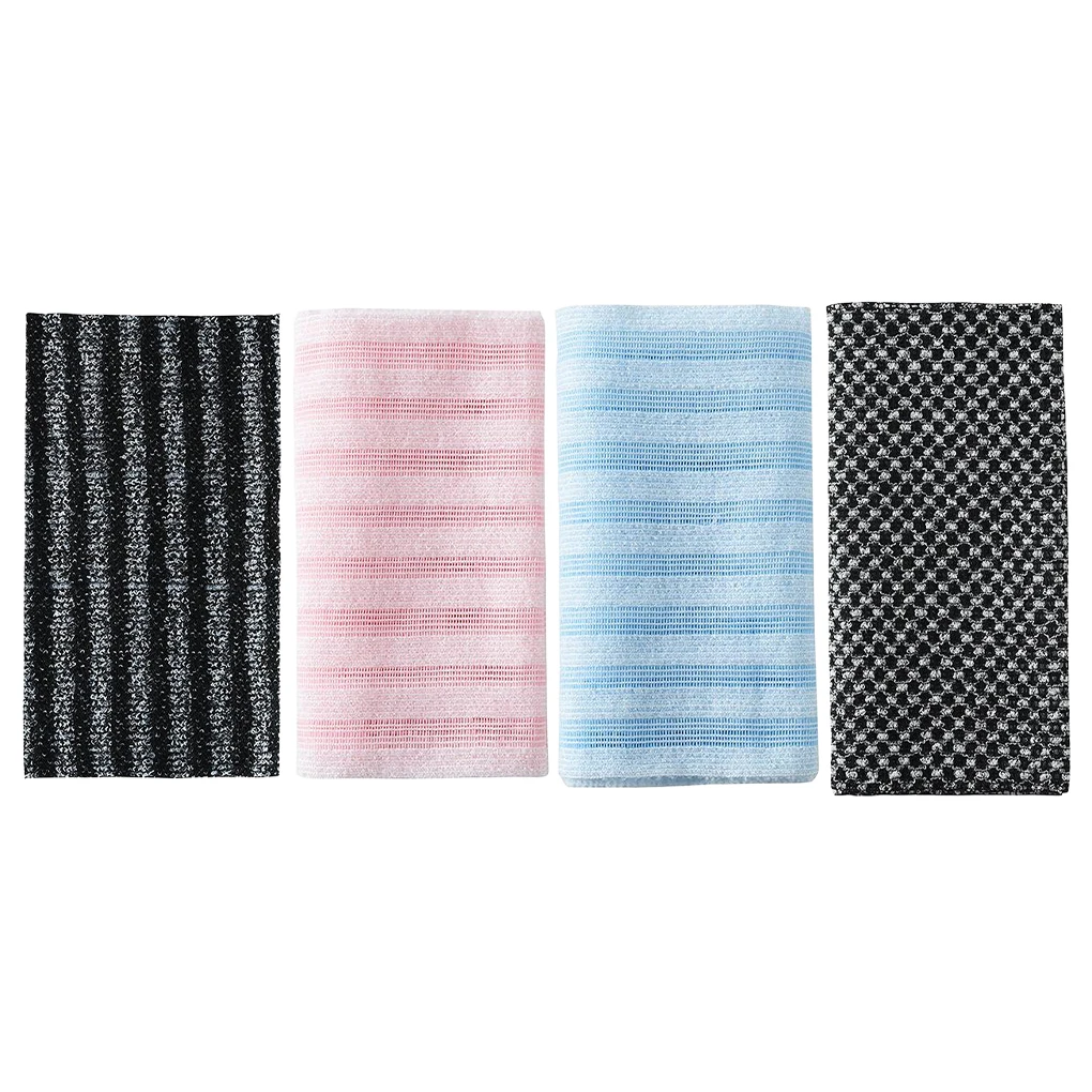 2pack/lot Blissal Shower Scrubber 25 100cm Extra Long Exfoliating Washcloth Exfoliating Shower Towel