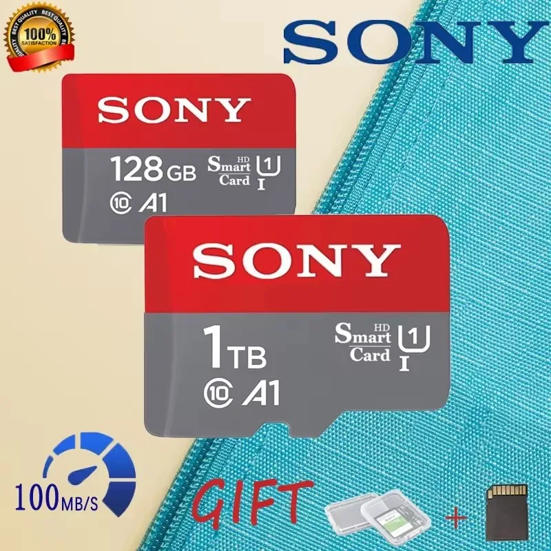 Original Sony Micro SD Card Memory TF/SD Card 128GB 256GB 512GB 1TB Suitable for Camera/Phone Drone Security Monitoring MicroPC memory card micro sd card flash card flash memory card