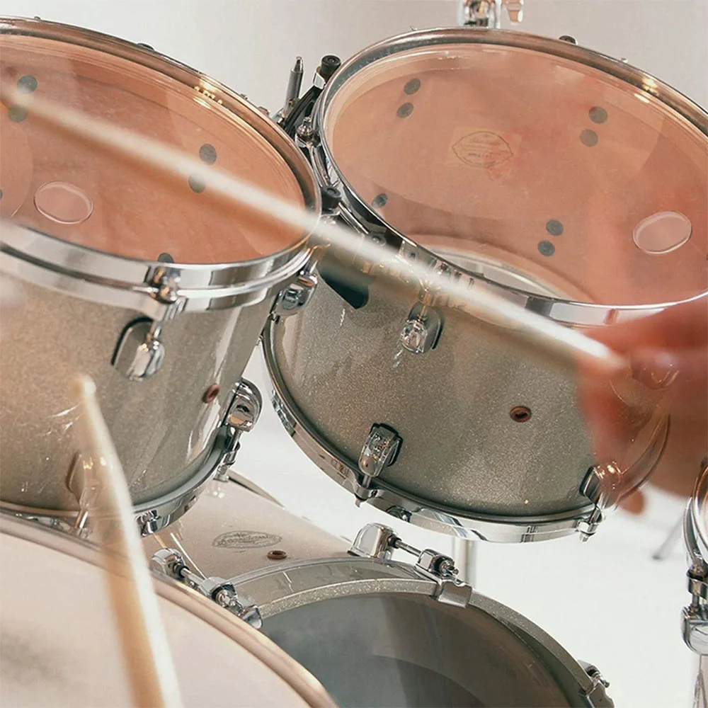 24 Pieces Drum Dampeners Moon Gels Silicone Gel Pads Non - Main Image