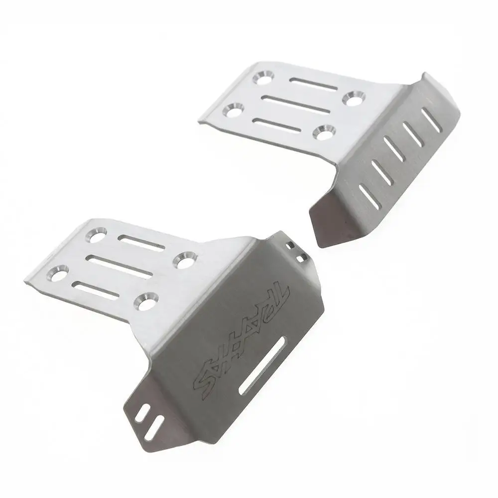 Protezione Dell'Armatura Del Telaio Anteriore E Posteriore In Acciaio Inossidabile Per 1/8 Traxxas Sledge Rc Car Upgrade Accessori Per Parti