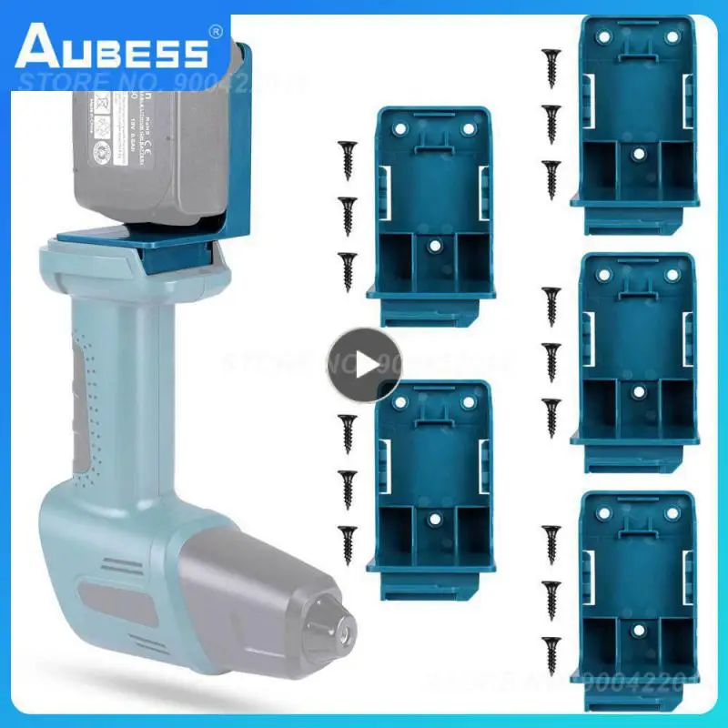 Pack Power Tool Supporto Per Batteria Per Makita 2 In 1 Supporto Per Makita 18V Custodia Per Staffa Per Rack Di Stoccaggio Per Utensili A Batteria
