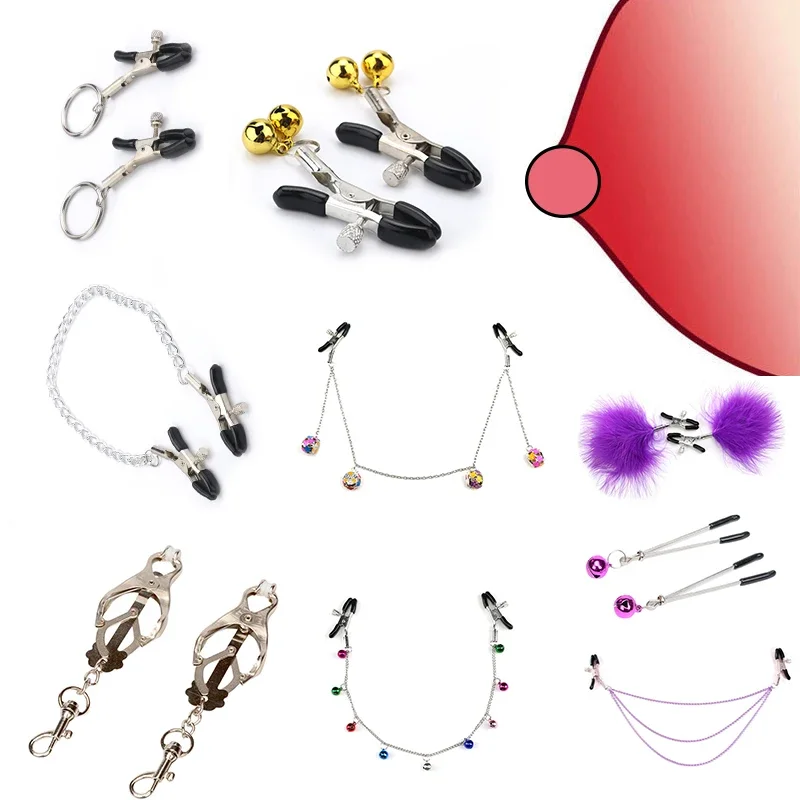 Nipple Clamps Sex Toys For Women Breast Masturbators Adult Games Slaves Bdsm Bondage Fetish Exotic Accessories For Couples sex party toys erotic sex toy sex toys nipple clamp sex bondage toys