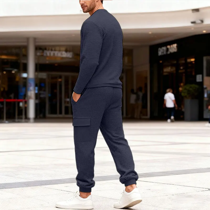 Lockeres, schweres Outdoor-Textur-Karohemd im Retro-Stil mit langen Ärmeln für Herren – lässige Mode für Frühling und Herbst – Detail 27