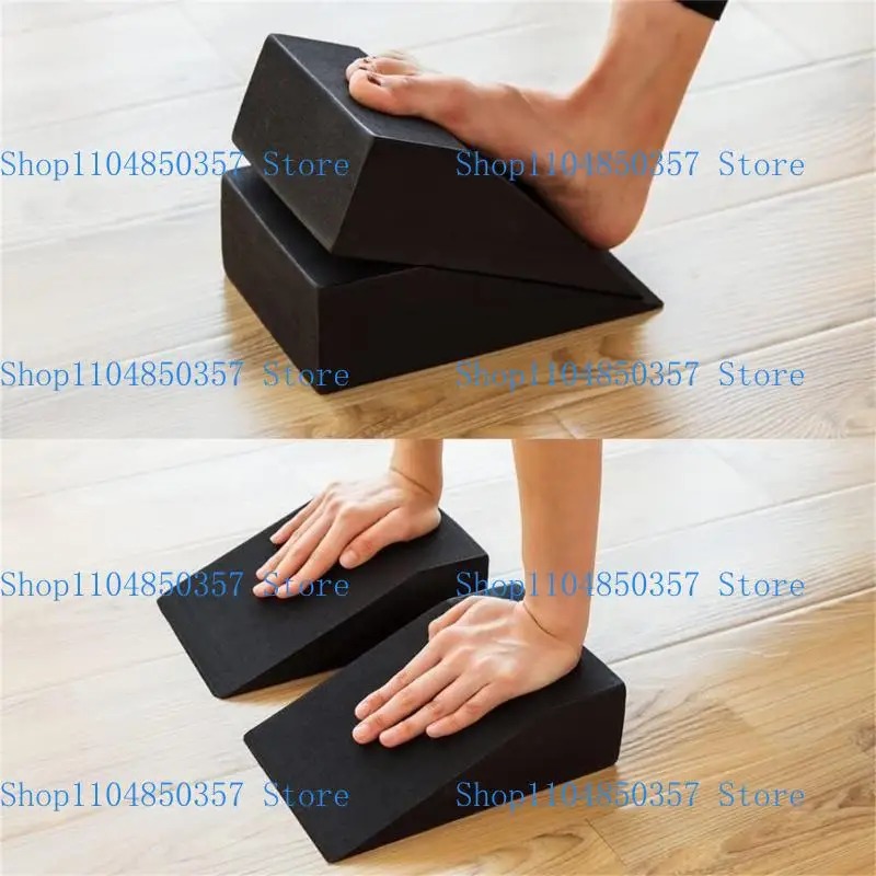5ASD 스쿼트 웨지 웨지 블록 밸런스 밸런스 운동 역도 역도 송아지 들것 경사 산 보드 발 들기 체육관 용기 사용하기 쉬운