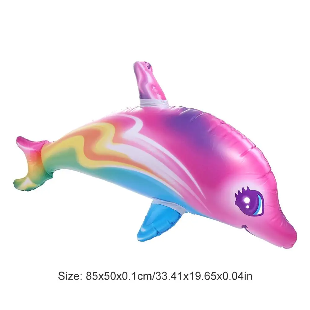 Dolphin Balloons Colorful Inflatable Dolphin PVC Material Multicolored Inflatable Dolphin Toy PVC Inflatable Toys 5