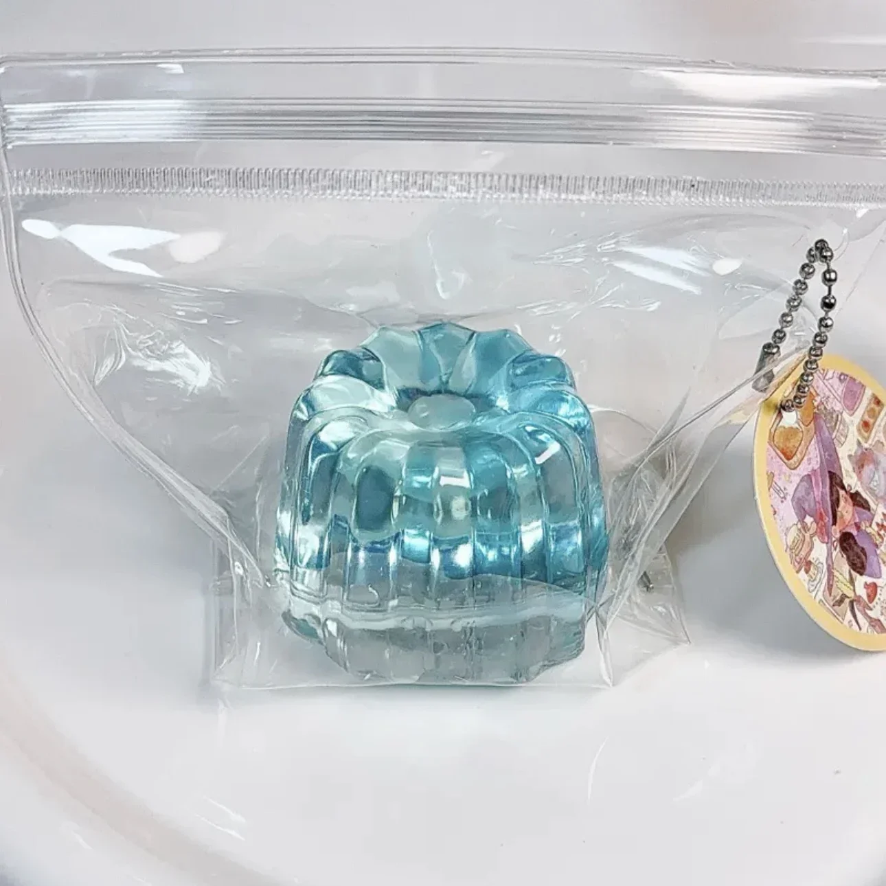 

Мягкий силиконовый прозрачный синий ледник, пирог, десерт, сдавливаемый, ручная работа, снятие стресса, расслабление рук, подарок, игрушка