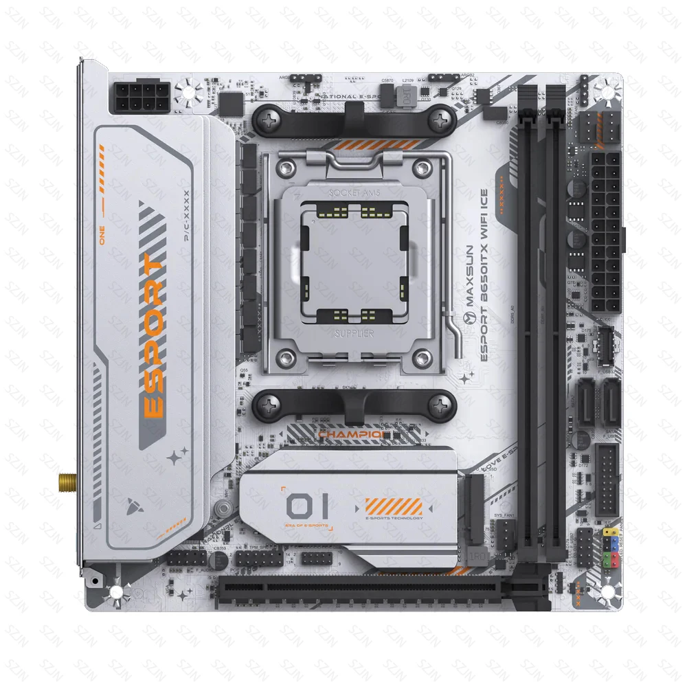 Maxsun B650M Motherboard ITX Ryzen AM5 DDR5 Board Support 1*Pcie5