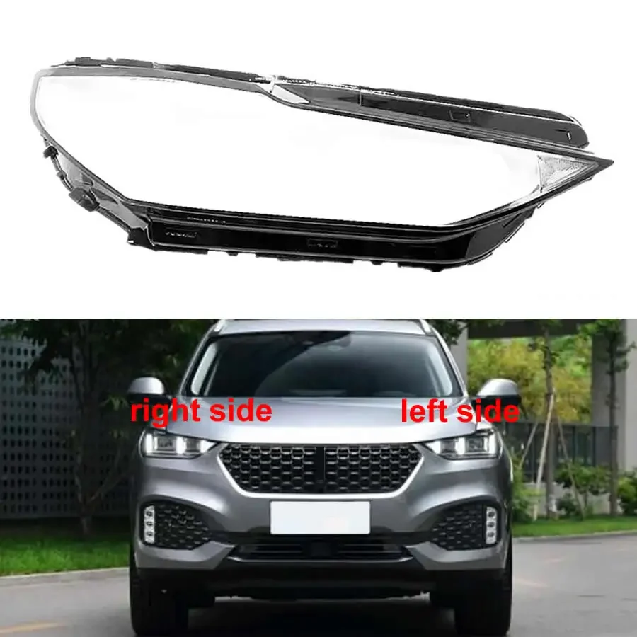 

For Great Wall WEY VV6 2018 2019 2020 Headlight Cover Shade Headlamp Shell Transparent Lampshade Case Lens Plexiglass