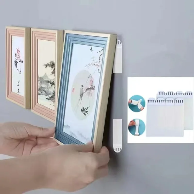Hook And Loop Sticker Tape Punch-free Frame Strip Tape For Light Weight Hanging And Picture Frame