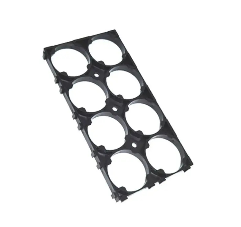 

MasterFire 400 шт./лот 2*4 32650 держатель аккумулятора Кронштейн безопасности ячейки антивибрационные пластиковые кронштейны для 32650 литиевых батарей