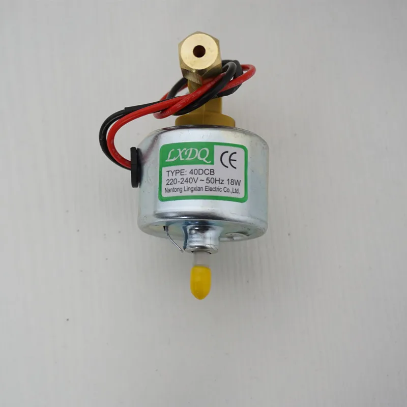 

Small 18w 220v 40DCB Smoke Machine Oil Pump Steam Fogger Aspirator Water Spray Motor Parts for Fog Machines/snow Machine 19QB