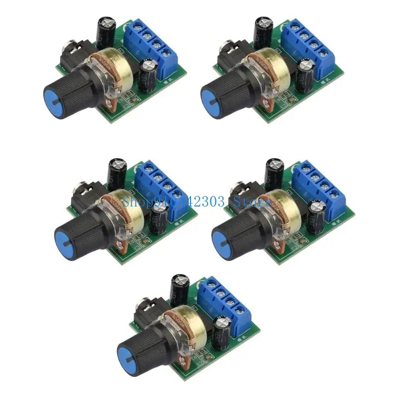 Mini Amplifier Board - Low Noise Power Audio Module, 3V-12V, 0.5W-10W Output