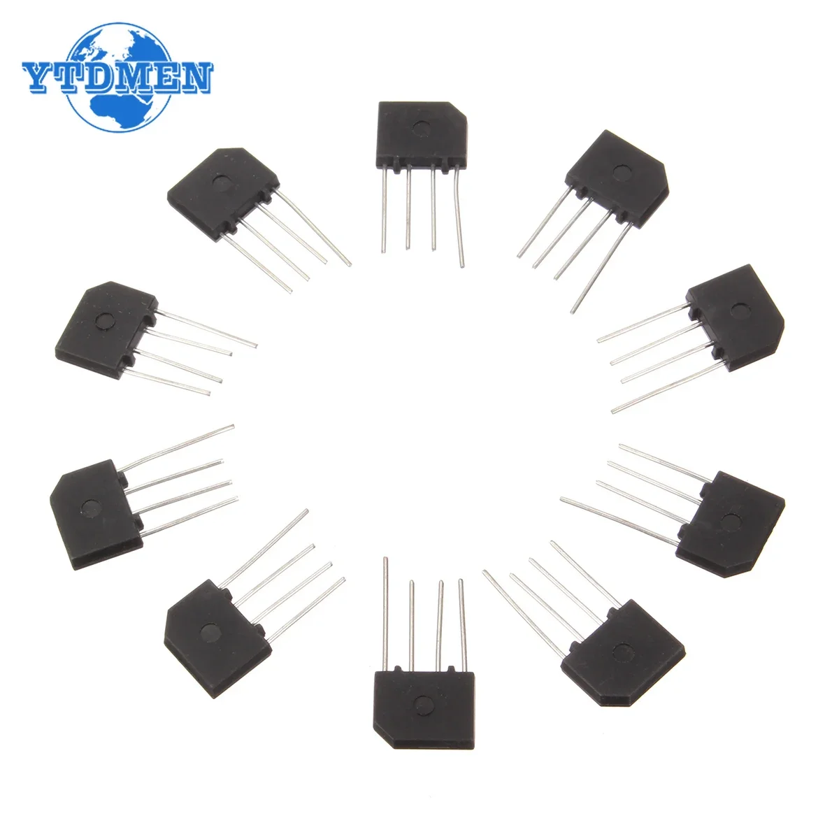 10PCS 3A 1000V KBP307 Diode Bridge Rectifier KBP 307 Power Diodes Kit diode bridge rectifier electronic component rectifier diodes electrical rectifier diodes electrical diodes electrical component