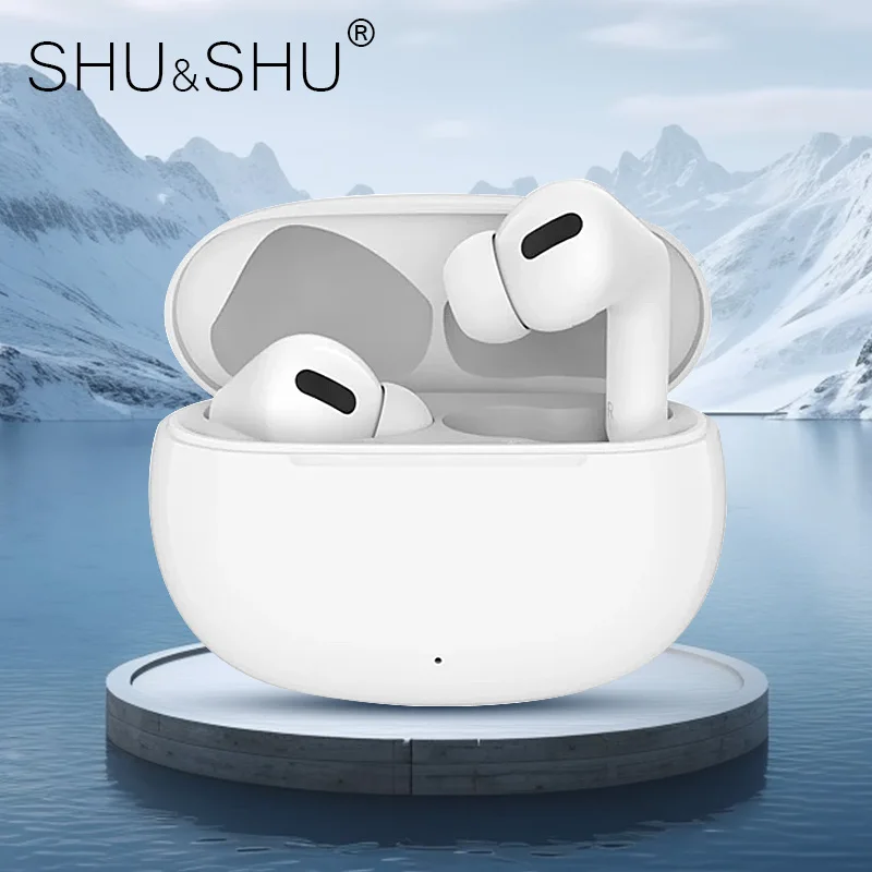 Беспроводные наушники-вкладыши с выдвижным окошком, для IOS и Android