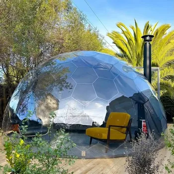 Transparent Lightweight Camping Tent – Romantic Starry Escape for Couples 1