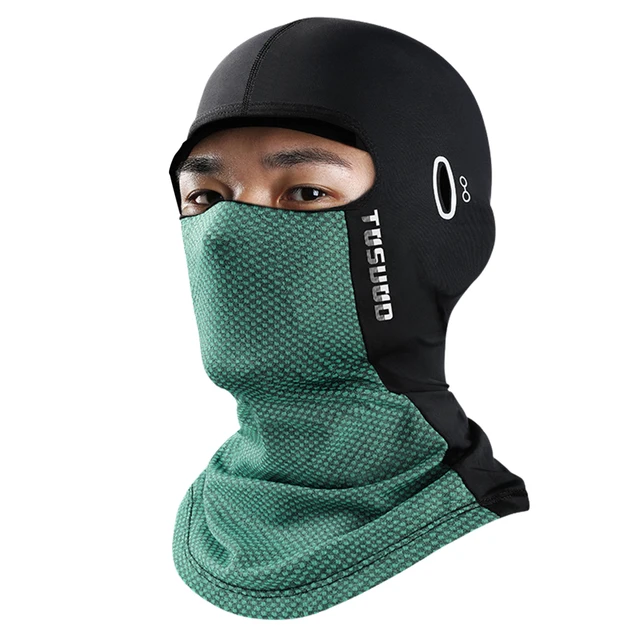 Ice Silk Sunscreen Headgear UV Protection Neck Gaiter Face Coverings With Brim For Outdoor Cycling Fishing