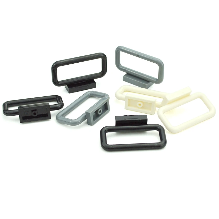 테크니컬 MOC 부품 빌딩 블록 1x4x2 울타리 가드레일 패널 조립 입자, 6187 DIY 브릭 완구와 호환 가능, 20 개