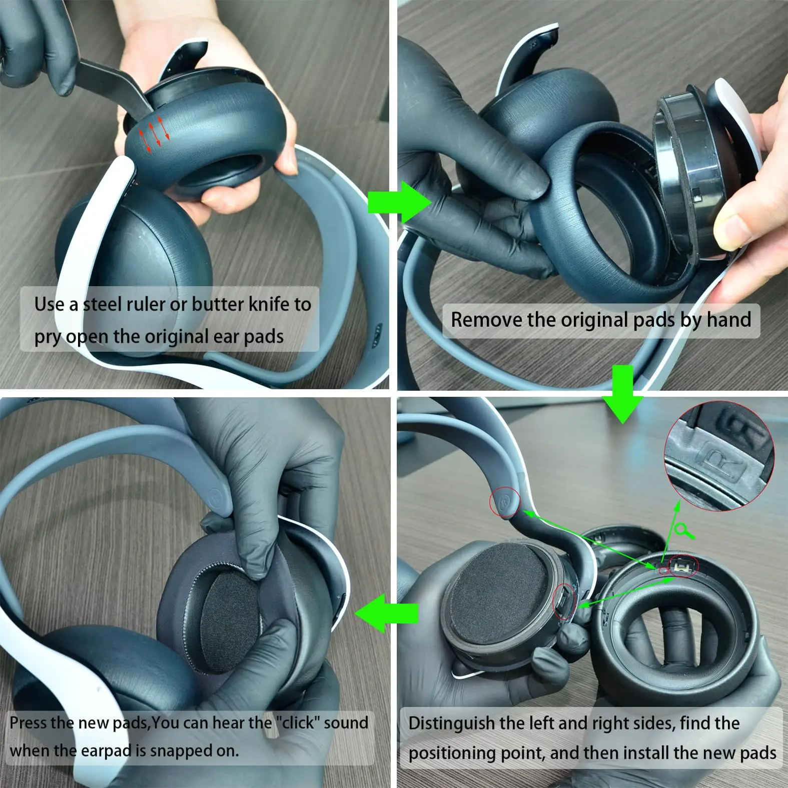Cooling Ice Gel Earpads for Sony ps5 Playstation Pulse Elite Headphones Replacement Ear Cushions Ear Pads Ice Earmuffs