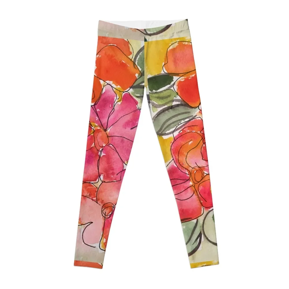 

BrightFlowers Leggings sports for gym Fitness woman Womens Leggings