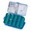 1-5PCS Double-Side Tool Box Plastic Fishing Tackle Storage Box Hardware Organizer Storage Case for Nuts/Bolts/Screws/Nails 6