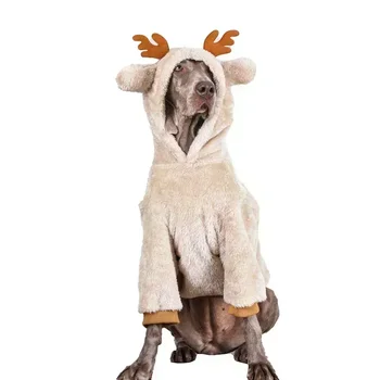 Christmas Dog Hoodie Coat 1