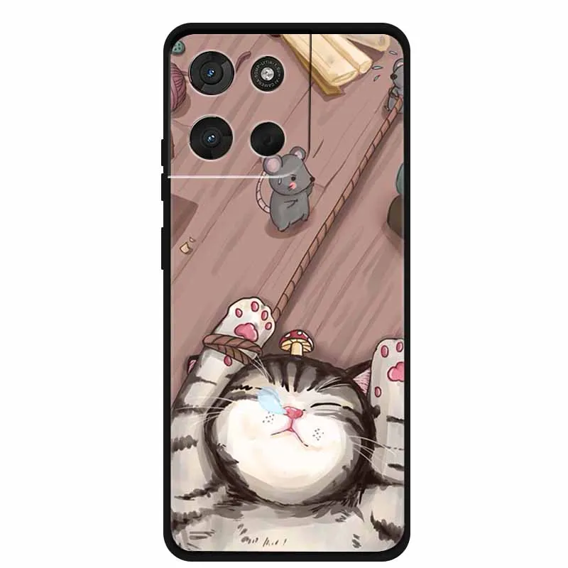Cool Cartoon Soft Silicone Shockproof Phone Case - Protective Bumper Cover