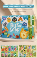 Interactive Children's Quiet Book: Educational Themes of Weather, Dates, Numbers & Shapes - Perfect Birthday & Holiday Gift (Busy Book)
