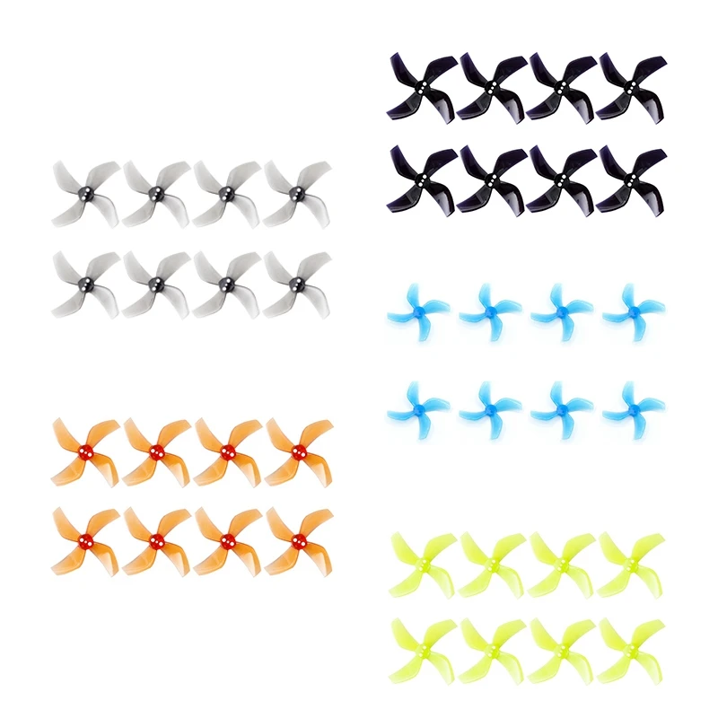 N15R-8PCS D51 4-Blade Propeller 2X2x4 2Inch 1.5Mm PC Propeller For RC FPV Racing Freestyle Oddityrc Tinywhoop Drone