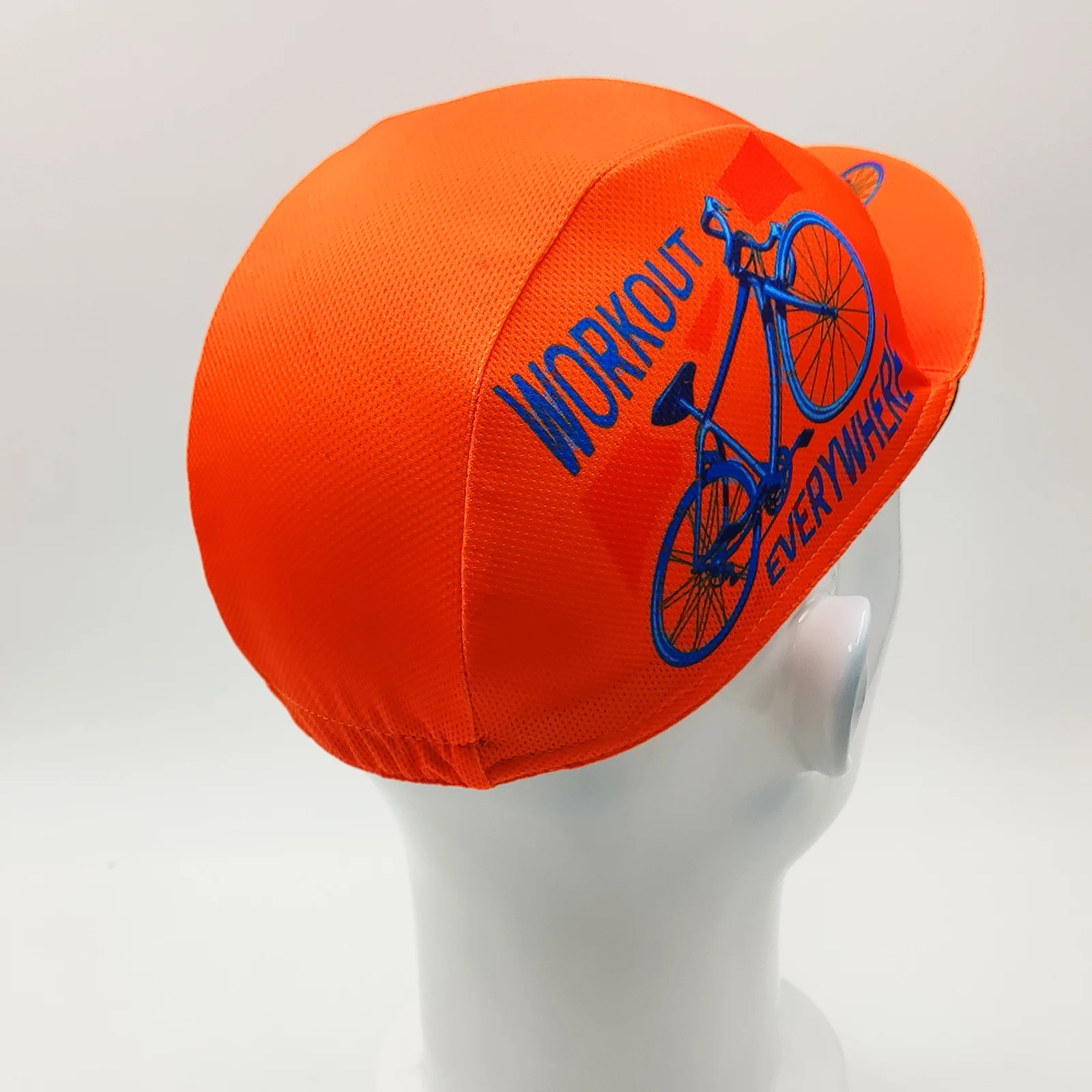 2 Styles Black Orange New CLassical Cycling Caps Breathable Unisex Gorra Ciclismo 4