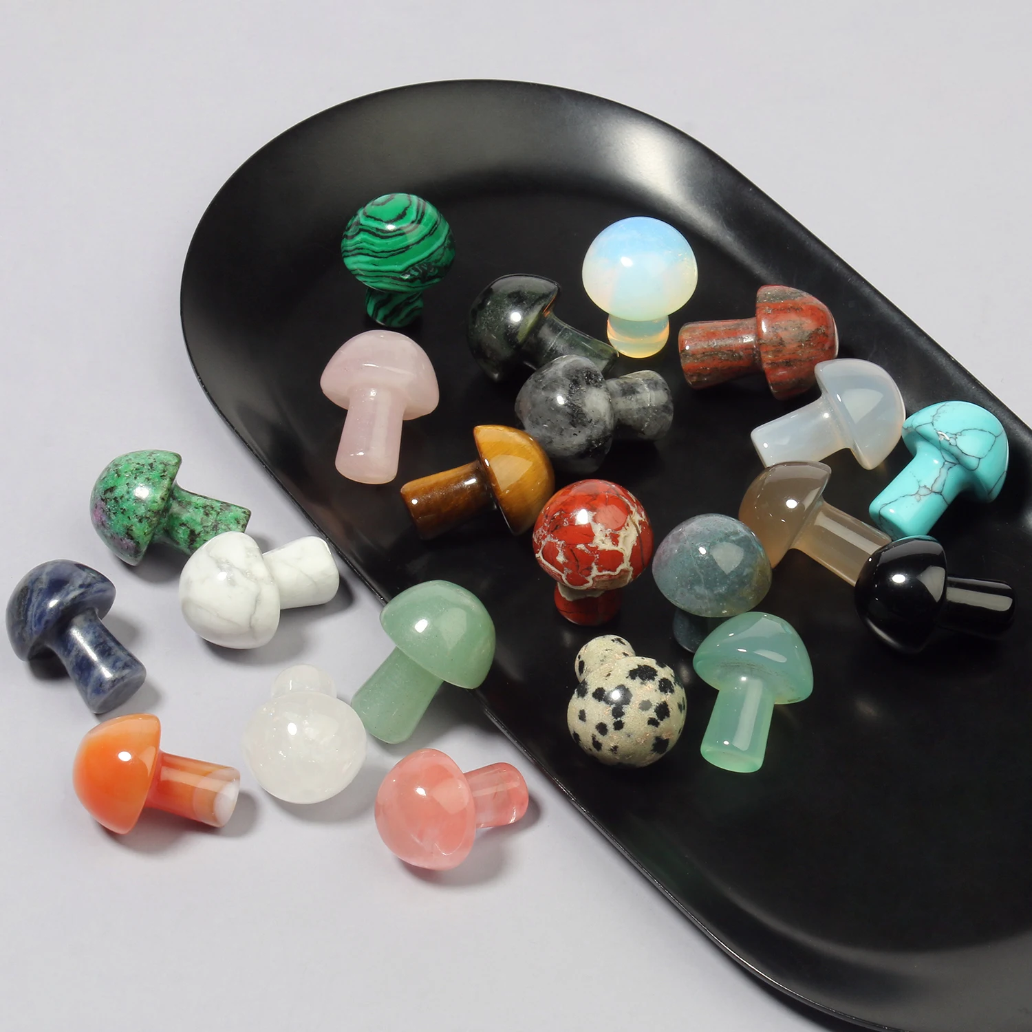 

2 шт., натуральный кварц мечты, агат, гриб, рейки, экоэнергетический камень для украшения дома, изысканные подарки, сувениры, подарок