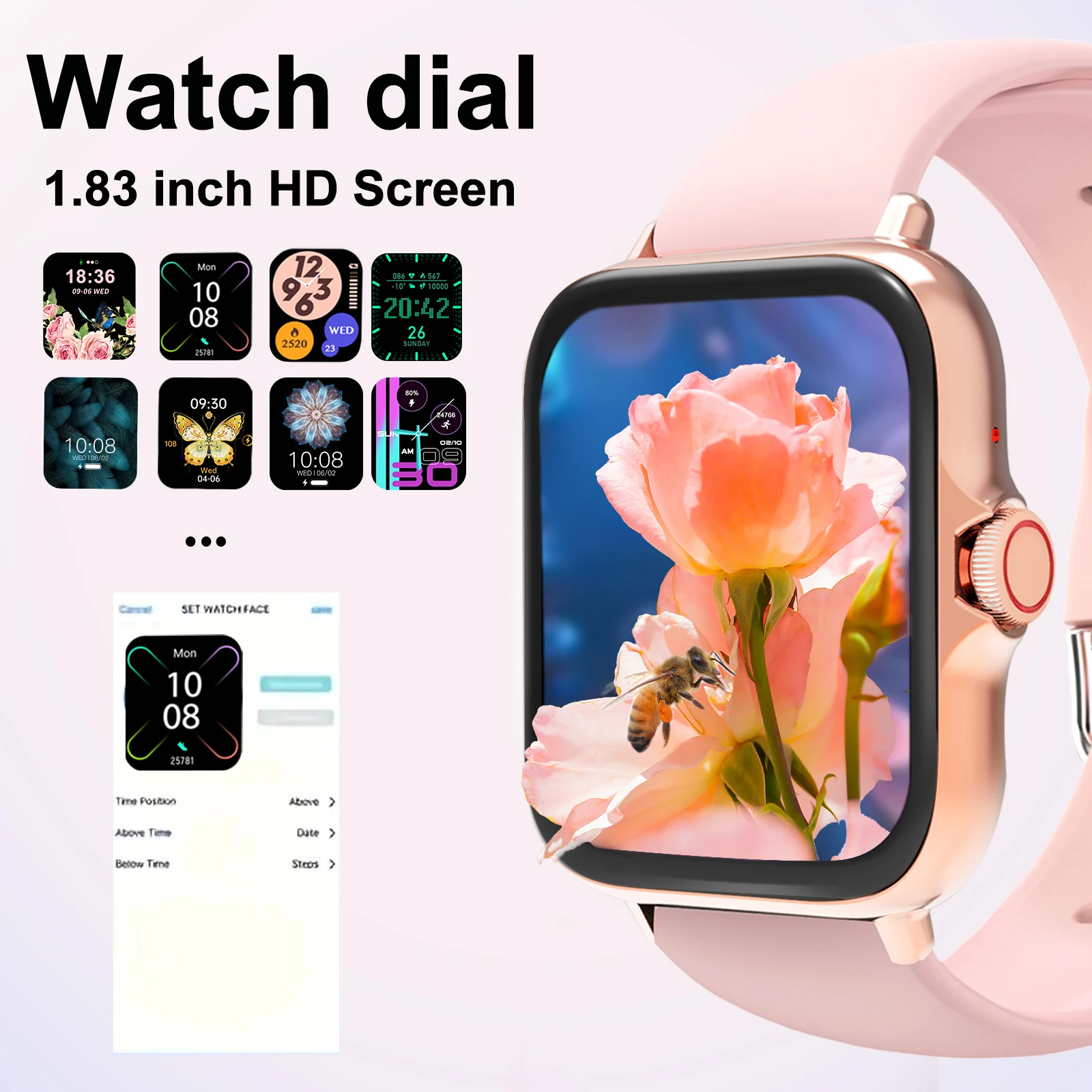 Smart Watch with Multi Sport Mode and Notifications