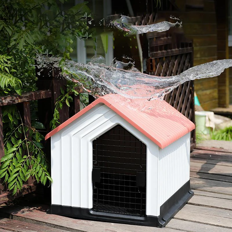 

Villa Playpen Dog House Fence Cat Outdoor Cage Indoor Crate Dog House Rabbit Toys Enclose Jaula Para Gatos Dog Furniture Fg24