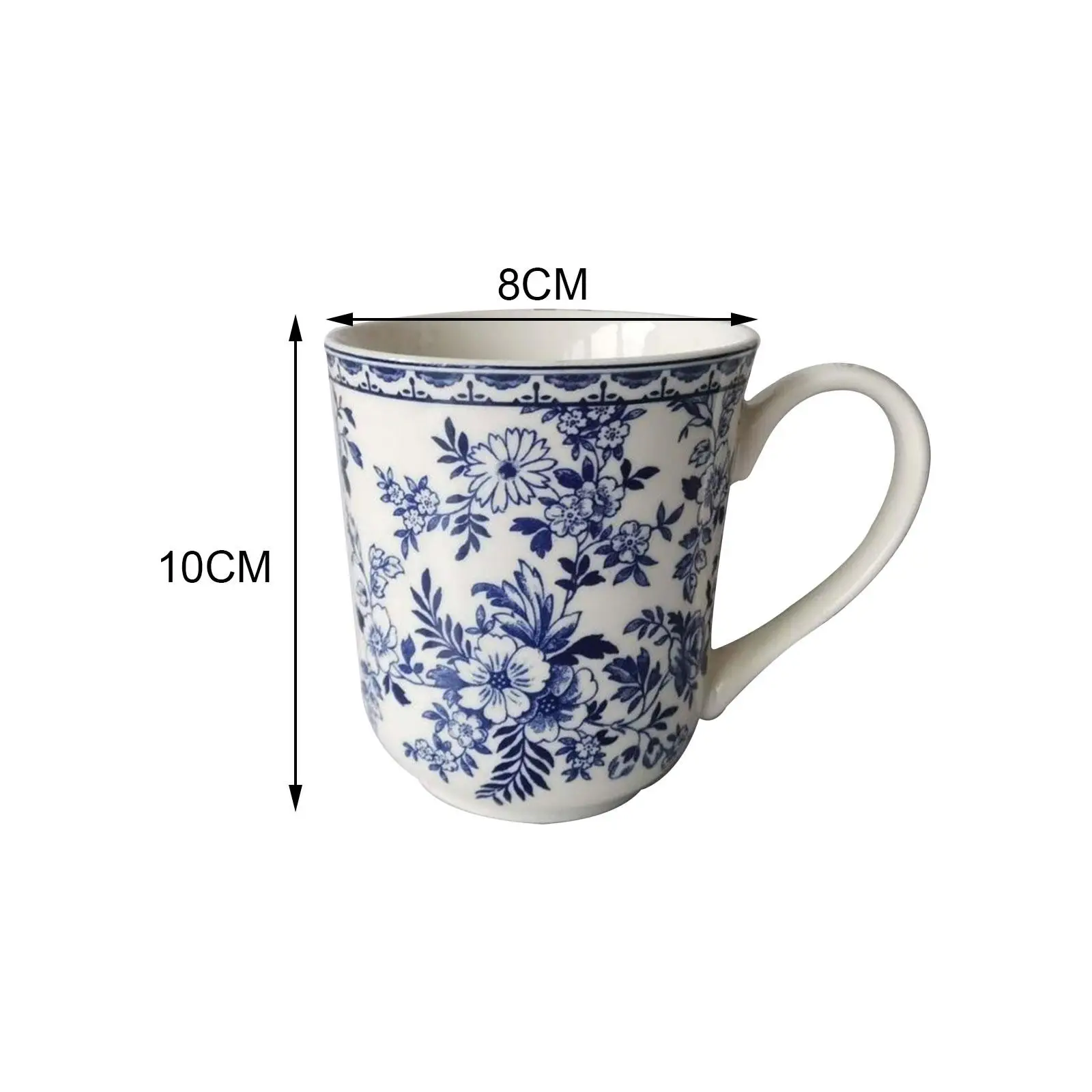 Chinese Tea Cup Loose Leaf Tea Cup Tea Ceremony Party Coffee Shop Office 300ml Home Adults Men Women Coffee Cup Ceramic Tea Cup