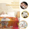 Fourbob-Booba Animation for kids 2020 Medium Blanket Soft comforter sets throw for Couch Warm Flannel Blankets Bedroom Décor 4
