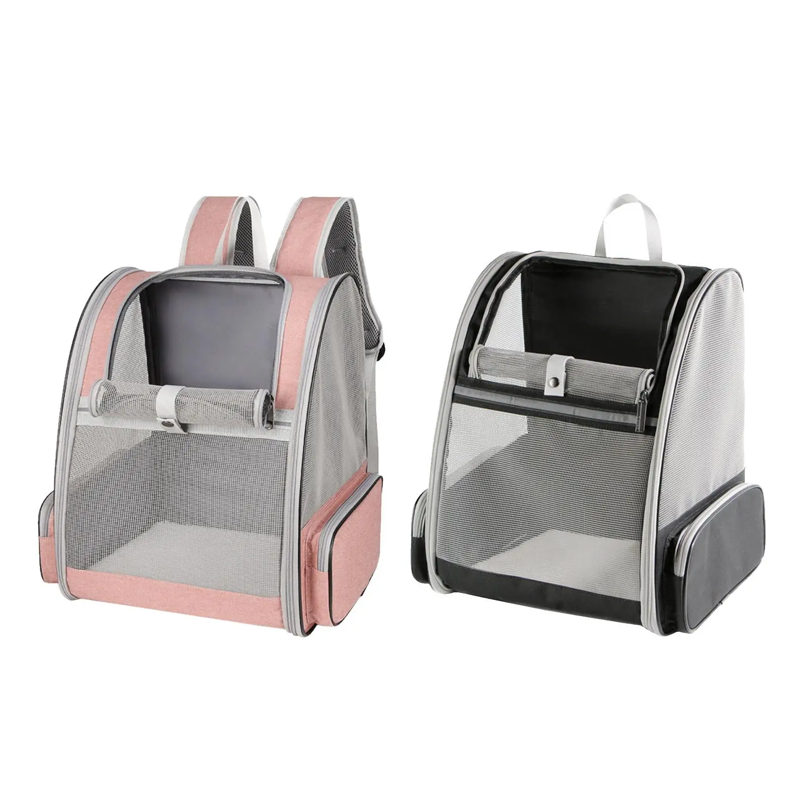 Title 2, Foldable Pet Dog Cat Carrier Backpack Travel St...
