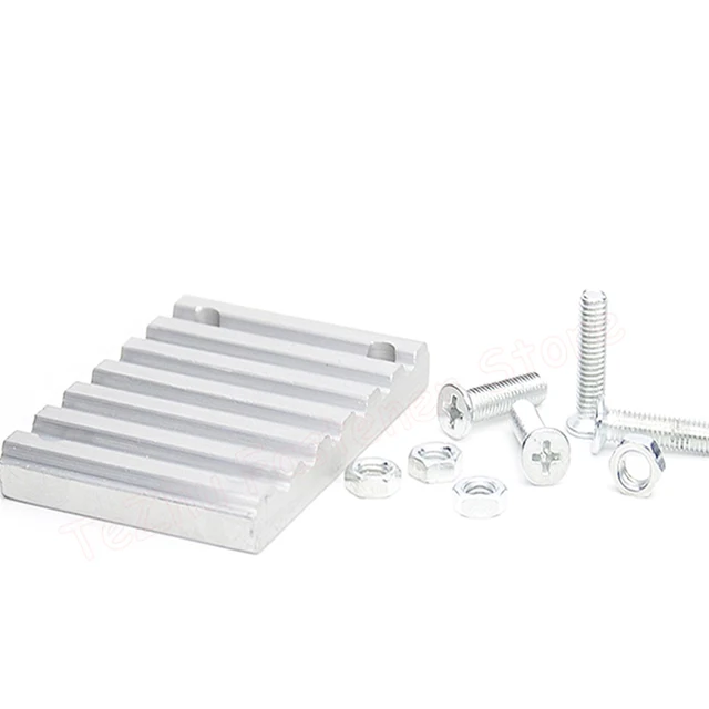 4 Denti Di Fissaggio Cinghia Dentata | In Lega Alluminio | Per Stampanti 3D E Applicazioni Meccaniche - Foto 4