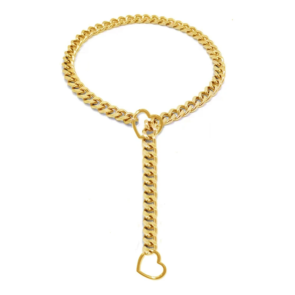 thumbnail image 2 of Heart-Shaped * Pendant Necklace - Dainty Cuban Chain, Clavicle-Length, Female Fashion Jewelry Gift With Sparkling Accents And Elegant Design 2 of 12