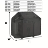 BBQ Grill Barbeque Cover 6 Size Anti-Dust Waterproof Weber Heavy Duty Charbroil BBQ Cover Outdoor Rain Protective Barbecue Cove 3