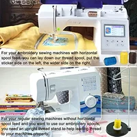 New Brothread 63-Color Polyester Embroidery Thread Kit 500M/550Y Each – For Brother Babylock Janome Singer Machines - Image 4