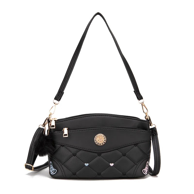 

Fashion Shell Shoulder Bags For Women Diamond Lattice PU Leather Square Female Crossbody Underarm Bag Purses And Handbags