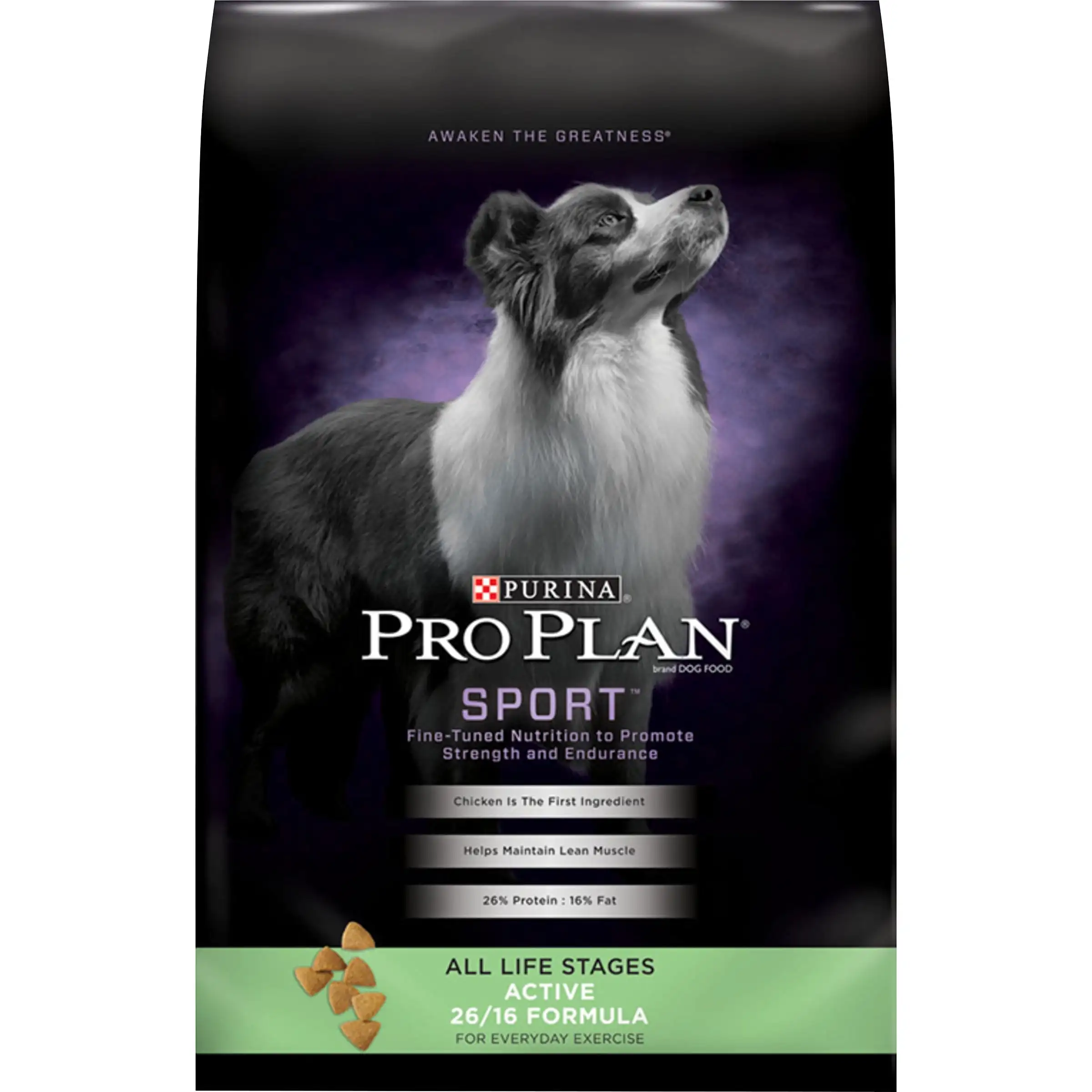 

NEW Purina Pro Plan Dry Dog Food, SPORT Active 26/16 Formula, 37.5 lb. Bag