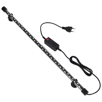 Lamp Waterproof Fish Tank Light 18-58CM Underwater Aquariums Decor Lighting 90-260V Aquarium Light LED Plant Grow