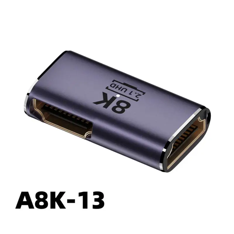 

8k Elbow HDMI-compatible Interface Compatible HDMI-compatible Male To Female Adapter 48mbps (mb/s) Multifunction