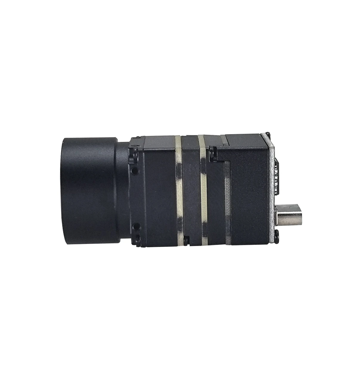 Face avant du Module Caméra Drone 640 9.1 USB2.0 Argent avec lentille et logo de la marque.