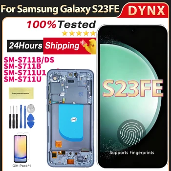 6.4 ''Display OLED Per Samsung Galaxy S23 FE Display LCD Touch Screen Digitizer Per Galaxy S23FE S711B S711B/DS SM-S711N LCD
