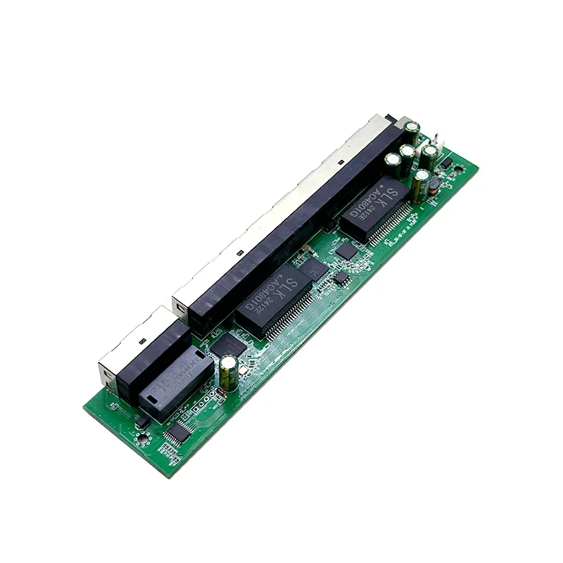 표준 프로토콜 802.3AF AT 48V POE OUT 48V POE 스위치, 100 mbps 8 포트 POE, 2 포트 업 링크 NVR, 워치독 기능