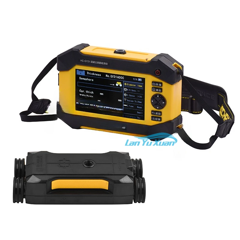 

Rebar Locator HC-GY31 Concrete Rebar Scanner Reinforcement Detector